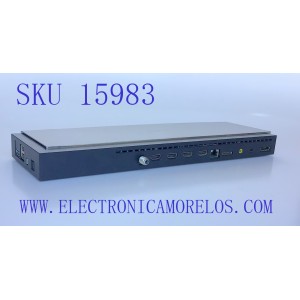 CAJA PARA TV SAMSUNG / ONE CONNECT BN91-13492V / ENTRADAS HDMI / ANTENA / USB / EX-LINK / LAN / OPTICAL / SUSTITUTAS BN94-07755B / BN94-07655G / MODELO UN78HU9000FXZA